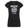 T-shirt Imperial Riding Smiley Zebra - Noir