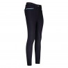 Pantalon d'équitation Imperial Riding El Capone FullGrip - Noir / sarcelle