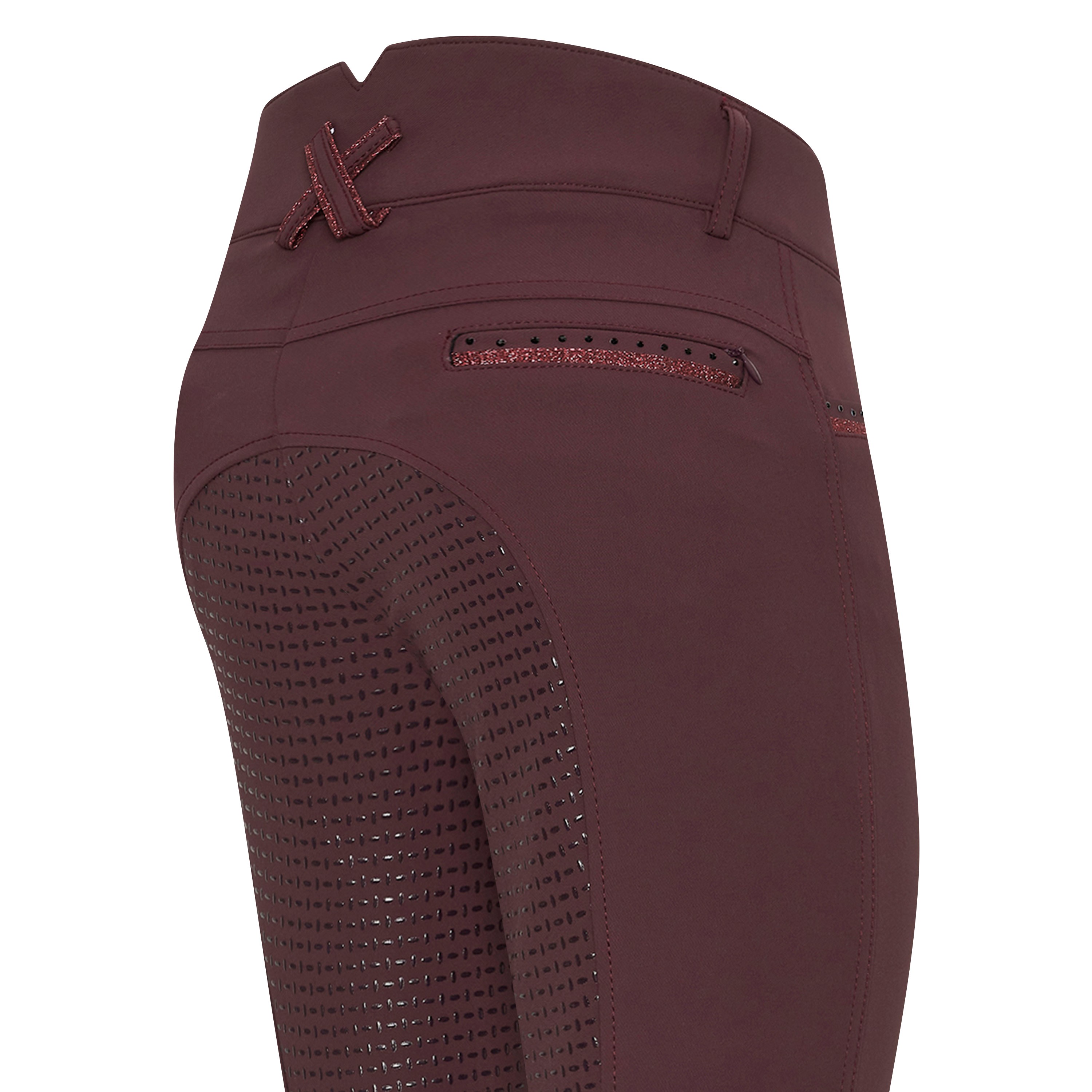 Pantalon d'équitation Imperial Riding El Capone high waist FullGrip Rouge tango Pantalon d'équitation Imperial Riding El Capone high waist FullGrip Rouge tango