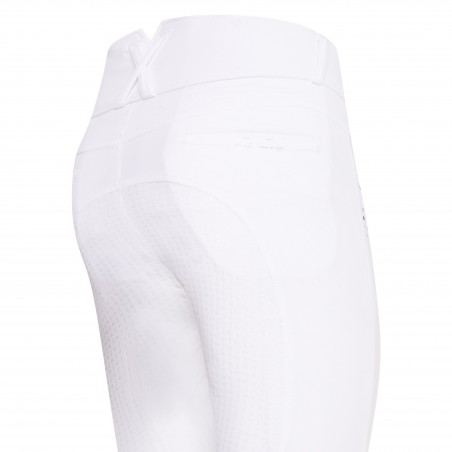 Pantalon d'équitation HV Polo Jadore FullGrip Blanc