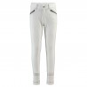 Pantalon d'équitation HV Polo James Boys FullGrip - Blanc