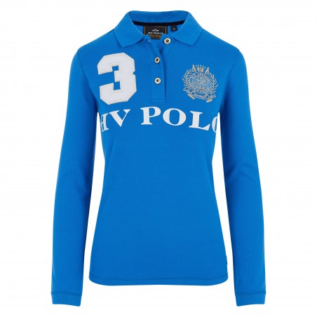 Polo Favouritas EQ manches longues HV Polo Bleu