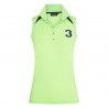 Polo sans manches Favouritas Tech HV Polo - Lime vert