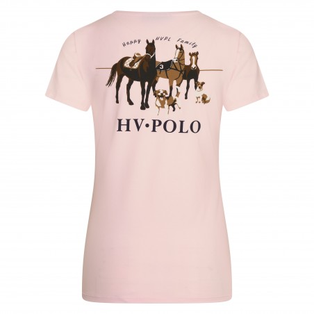 T-shirt HV Polo Polo Family Orchid rose