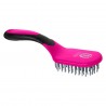 Brosse criniére et queue Imperial Riding Boomerang - Rose néon