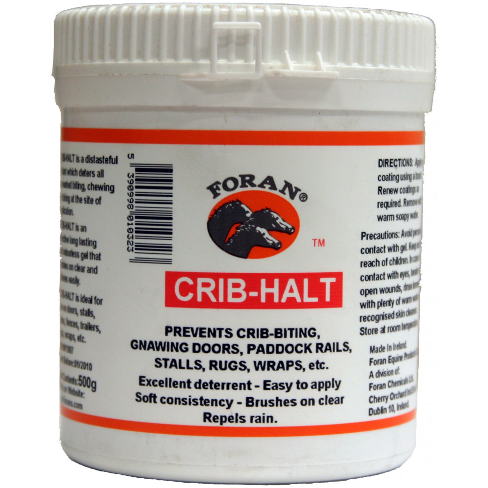 Crib Halt Gel Foran Pour les chevaux rongeurs