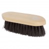 Imperial Riding Dandy brosse nylon dure avec dos bois verni - Noir