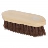 Imperial Riding Dandy brosse nylon dure avec dos bois verni - Noisette