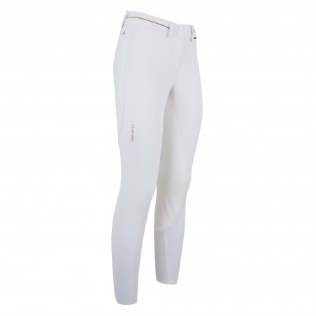 Pantalon d'equitation Euro-Star Jigsaw FullGrip Premium femm Blanc
