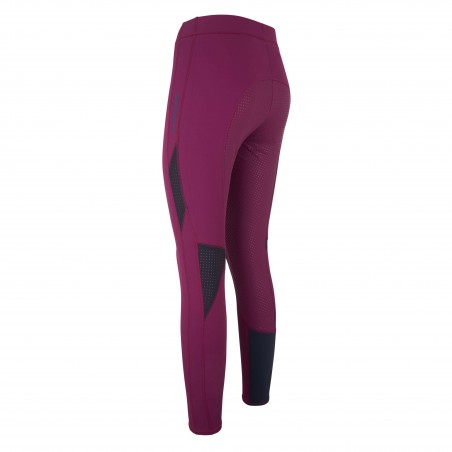 Pantalon déquitation Euro-Star Athletics FullGrip Dark purple