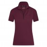 Polo avec demi-zip Euro-Star Gina - Dark berry