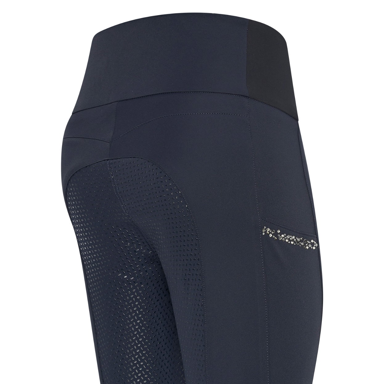 Pantalon d'équitation Euro-Star Equitation Queen extr. FullGrip Bleu marine