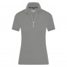 Polo avec demi-zip Euro-Star Gina - Castor gris
