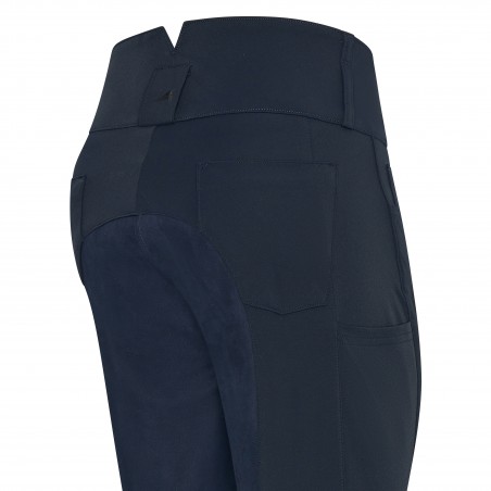 Pantalon d'équitation Euro-Star Indigo high waist Full Bleu marine