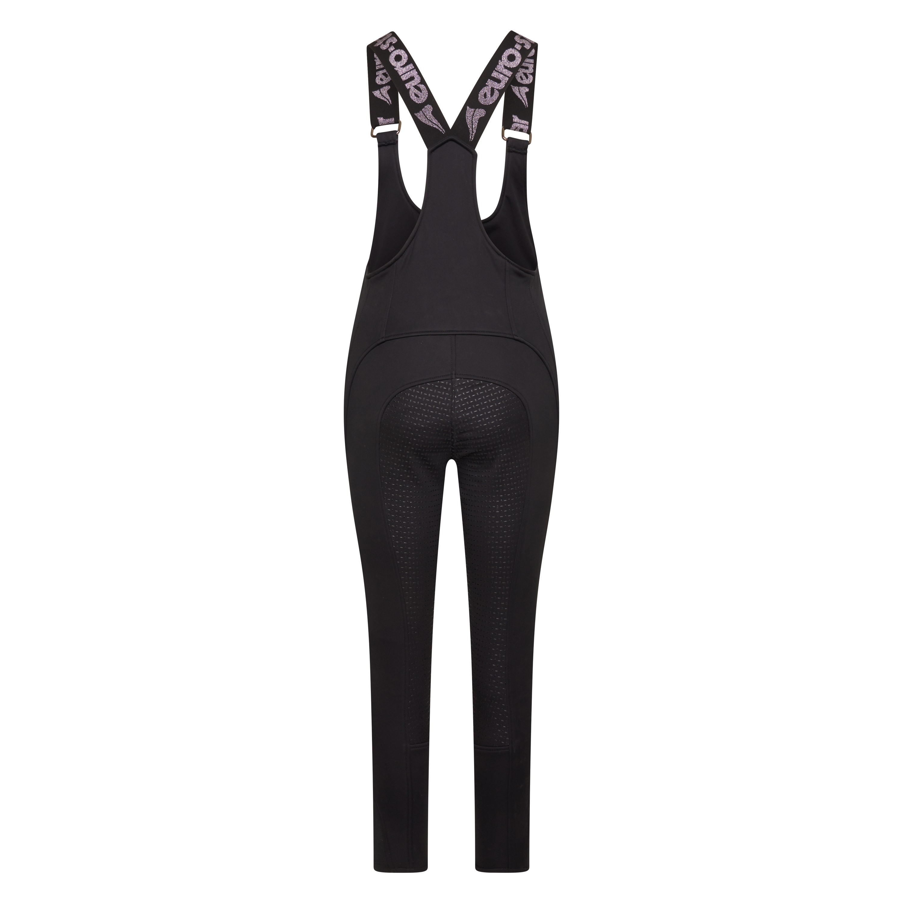 Riding salopette Euro-Star Lauren FullGrip Noir Riding salopette Euro-Star Lauren FullGrip Noir