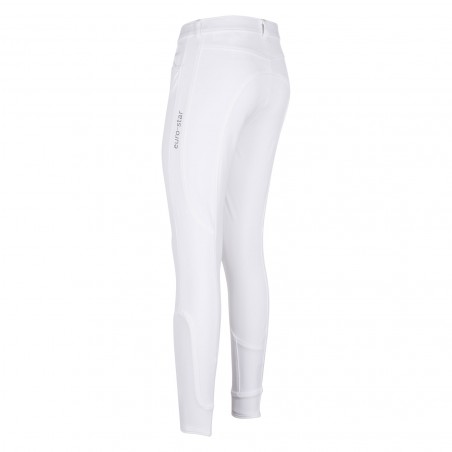 Pantalon d'équitation Euro-Star Carina FullGrip Blanc