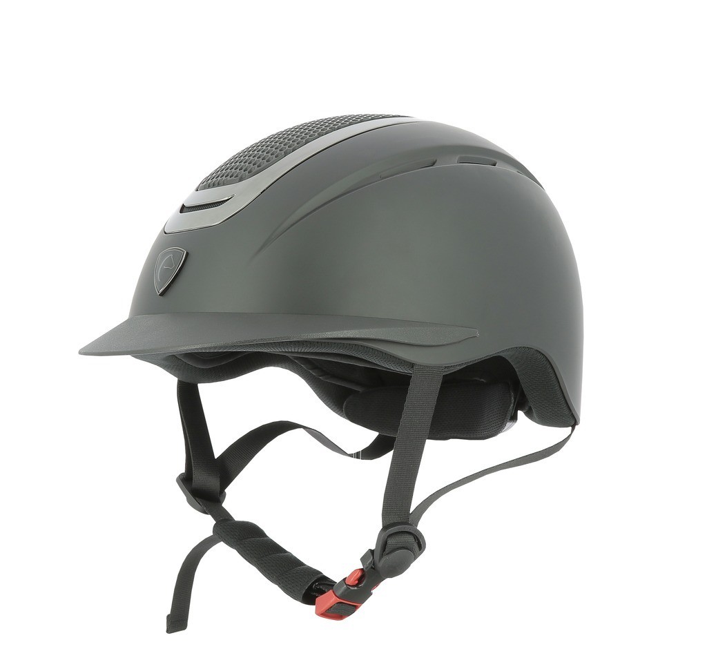 Casque Equithème Honey Noir / chromé