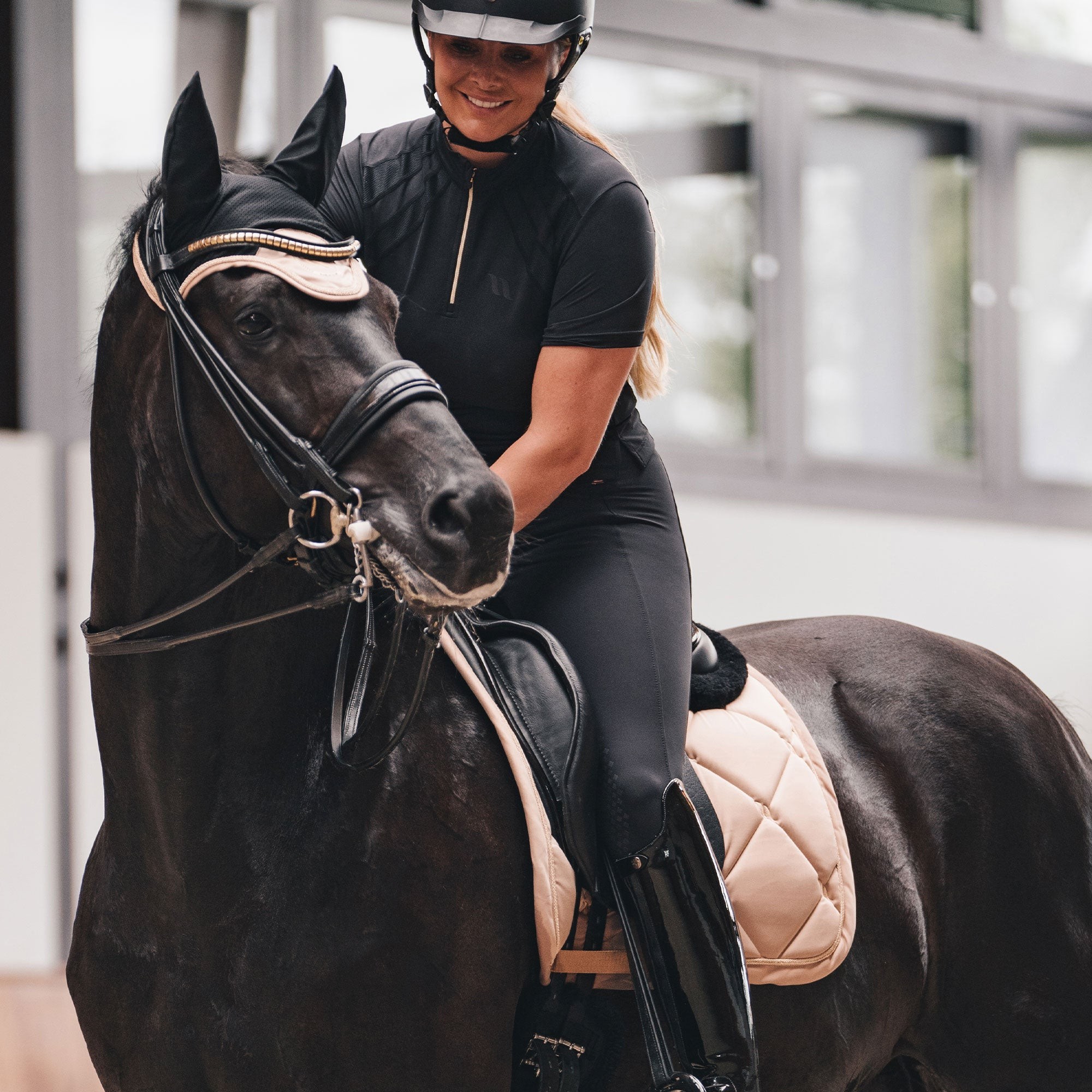 Tapis de Selle CSO Night Collection Back On Track Champagne Beige Tapis de Selle CSO Night Collection Back On Track Champagne Beige