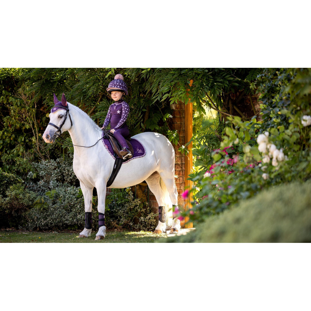 Masque Anti Mouche Pour Chevaux Bonnet LeMieux Mini Pony Fly