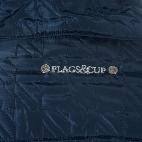 Veste polaire femme Haisla Flags & Cup Bleu marine