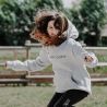 Sweat à capuche Equithème Britney Enfant - Gris
