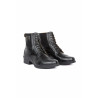 Boots Cuir lacets devant Jupiter femme B Vertigo - Noir