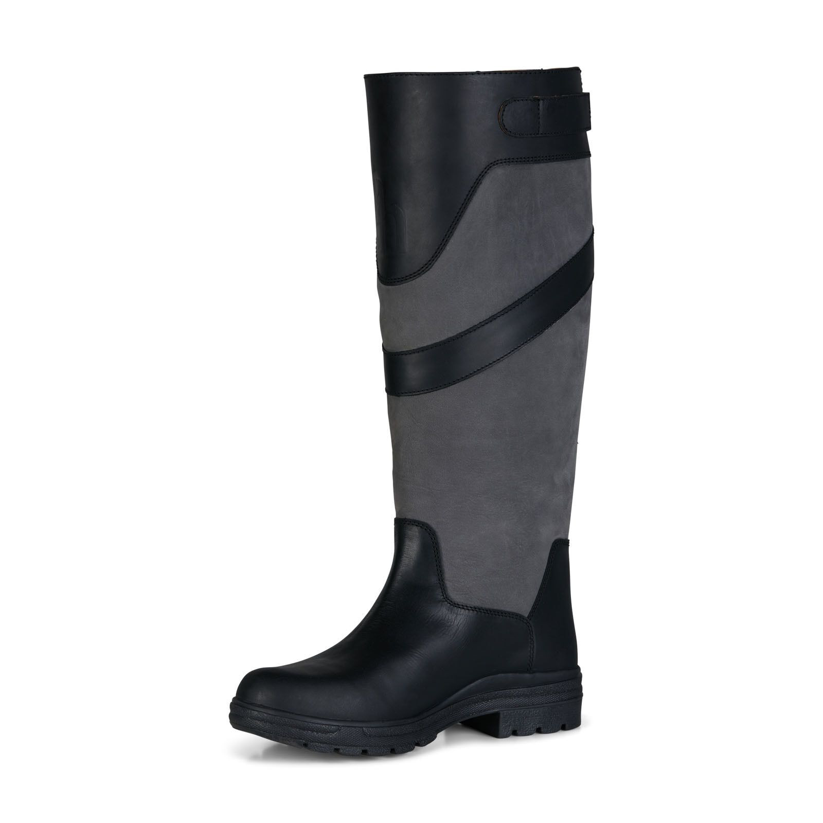 Bottes imperméable campagne femme Waterford Horze Noir / gris