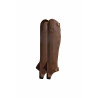 Mini-chaps cuir pour adolescents Ronda Horze - Marron