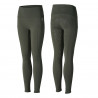 Legging à fond intégral Gillian pour enfant Horze - Vert kaki beetle