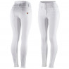 Pantalon d'équitation taille haute Tara silicone fond intégral femme Horze - Gris foncé