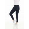 Pantalon Equithème Kim coton organique - Bleu marine