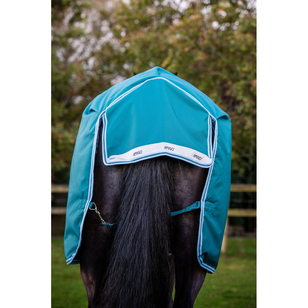 Couverture D'extérieur Pour Cheval Horseware Amigo Bravo 12 - 100g De Rembourrage, Imperméable Et Respirante