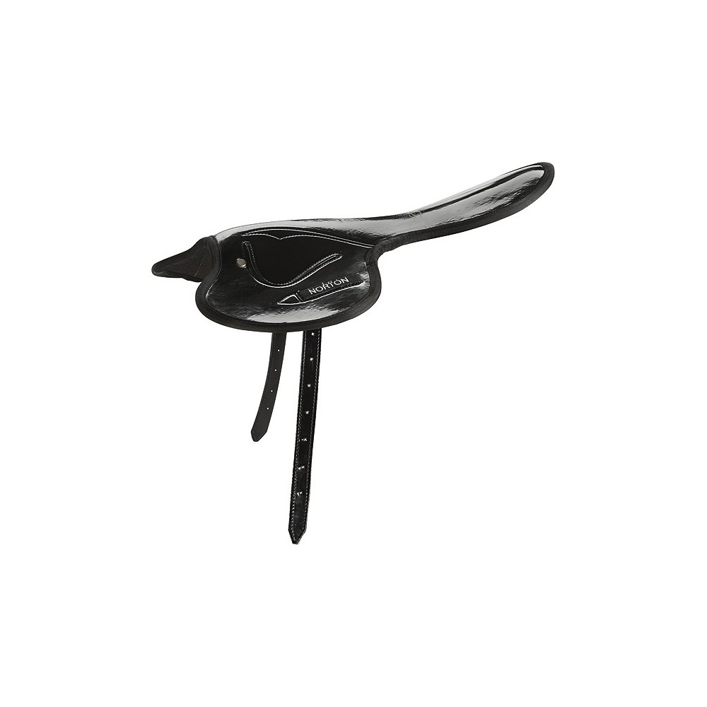 Tabouret selle de cheval 150 kg alliage d'aluminium PVC PU contreplaqué
