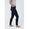 Pantalon d'équitation fond de peau Enfant Horze Aubrey - Bleu marine foncé