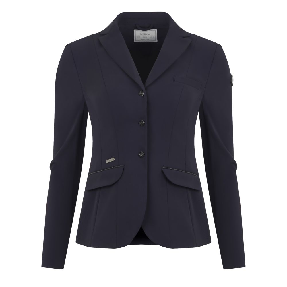 Veste De Compétition équitation HKM En Maille Légère - Taille 12 Noir - Neuf