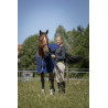 Chemise polaire Riding World avec sursangles croisées 230g Marine / bleu ciel Chemise polaire Riding World avec sursangles croisées 230g Marine / bleu ciel