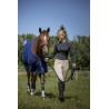 Chemise polaire Riding World avec sursangles croisées 230g Marine / bleu ciel Chemise polaire Riding World avec sursangles croisées 230g Marine / bleu ciel