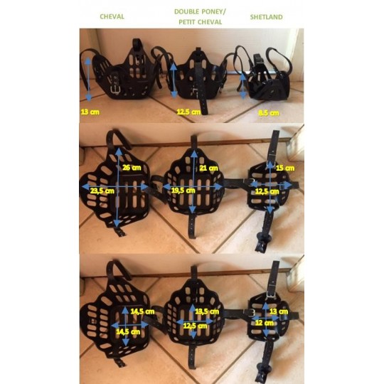 Muselière Greenguard pour Licol Noir