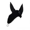 Bonnet chasse-mouches long Equestro - Noir