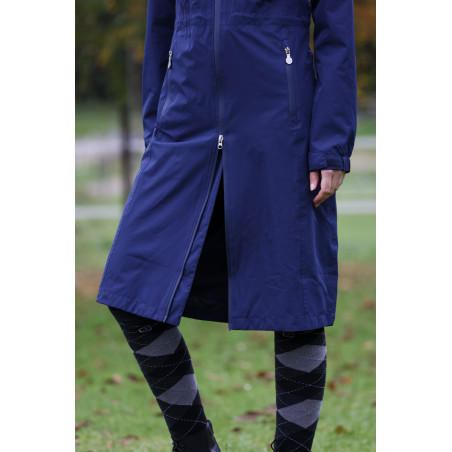 Manteau imperméable d'équitation Covalliero Bleu marine