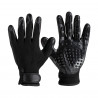 Gants de pansage Horze Super Touch - Noir