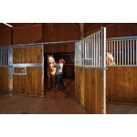 Façade ouvrante bois La Gée Douglas / Barreaux