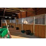 Façade ouvrante barreaux La Gée Pin du Nord / Col de cygne