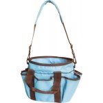 SAC DE PANSAGE MULTIPOCHES Turquoise / choco