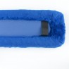 PAD SELLETTE POLAIRE 100 x 17 CM - Bleu