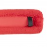 PAD SELLETTE POLAIRE 100 x 17 CM - Rouge