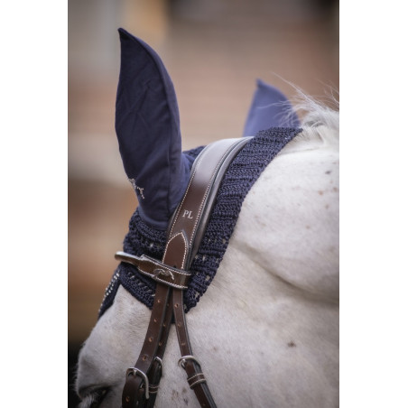 Bonnet pour chevaux New Strass Pénélope Bleu marine