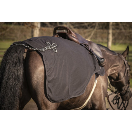 Couvre-rein Paddock Sports polaire Noir
