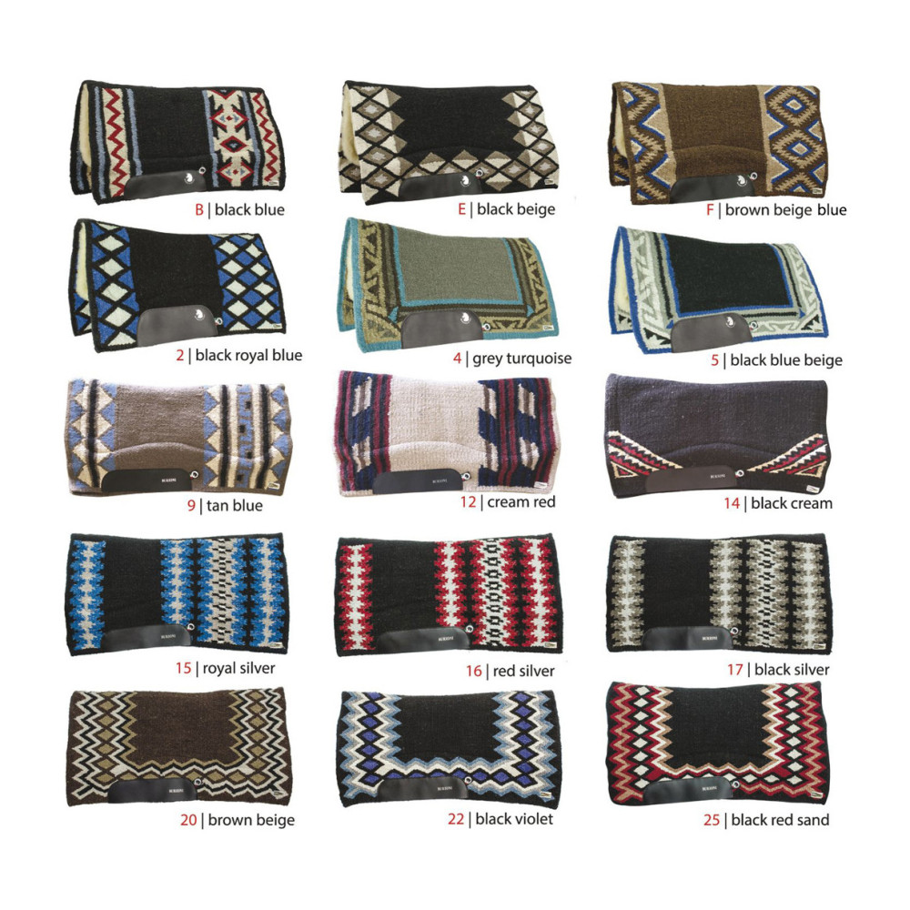 Tapis de selle western tapis de spectacle couverture de selle