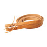 Rênes Lakota en cuir 1,6 cm 2,2 m - Naturel